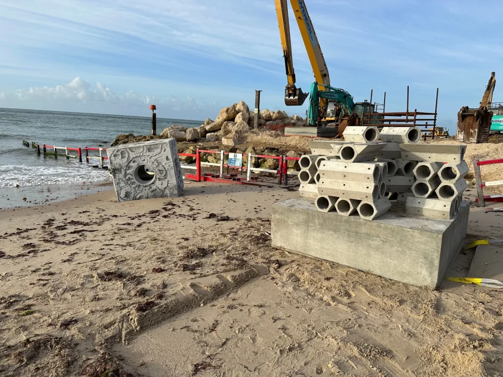 Hengistbury-head-BCP-council-costal-defence